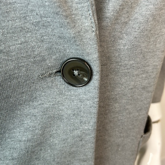 Free People, grey whole story, knit jacket, size medium - Picture 6 of 12